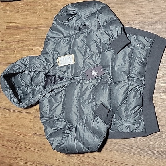 NWT Men's XXL prAna “PYX 1/2 Zip Pullover Hoodie Jacket" in a silver/grey RARE!! - Picture 1 of 10